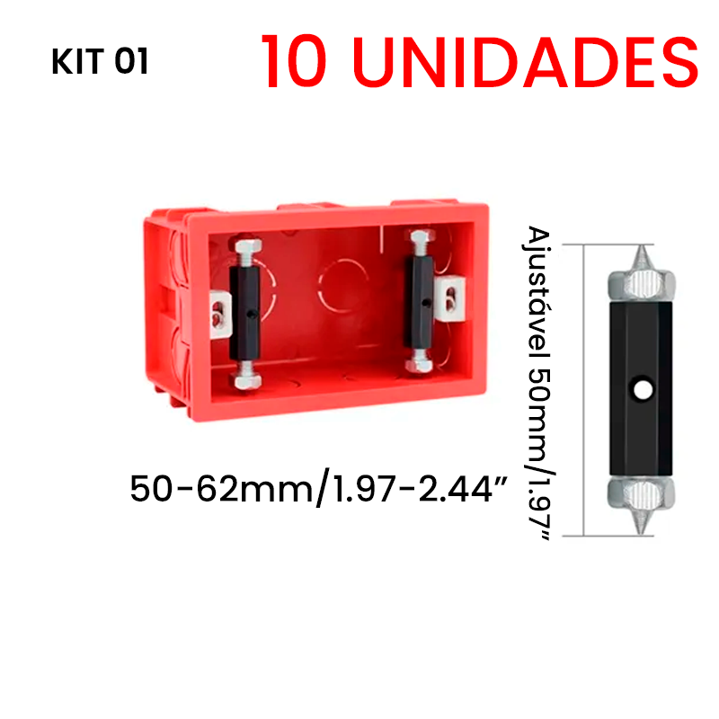 Kit 10 Parafusos para Reparo de Cassete