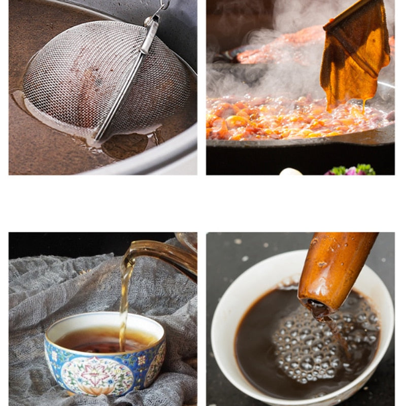 Infusor e filtro de chá em aço inoxidável