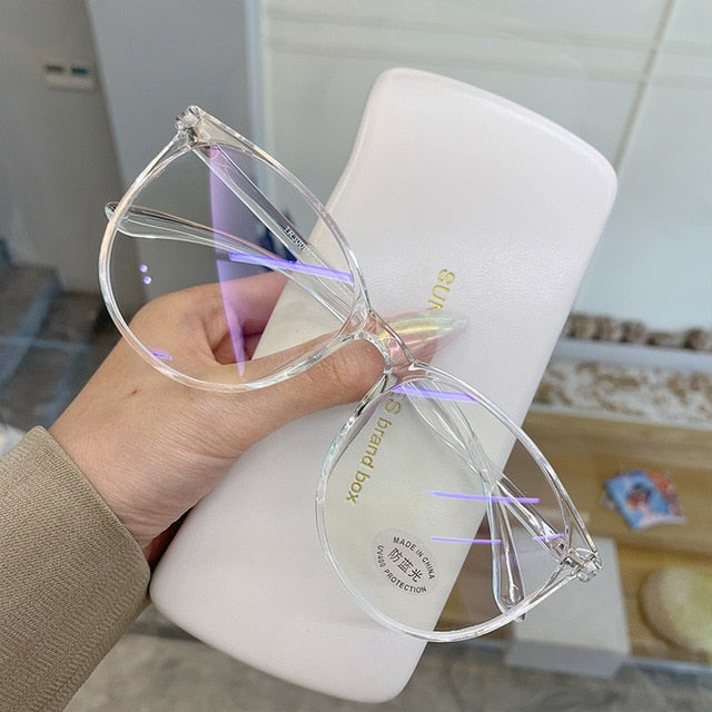 Óculos transparente para computador