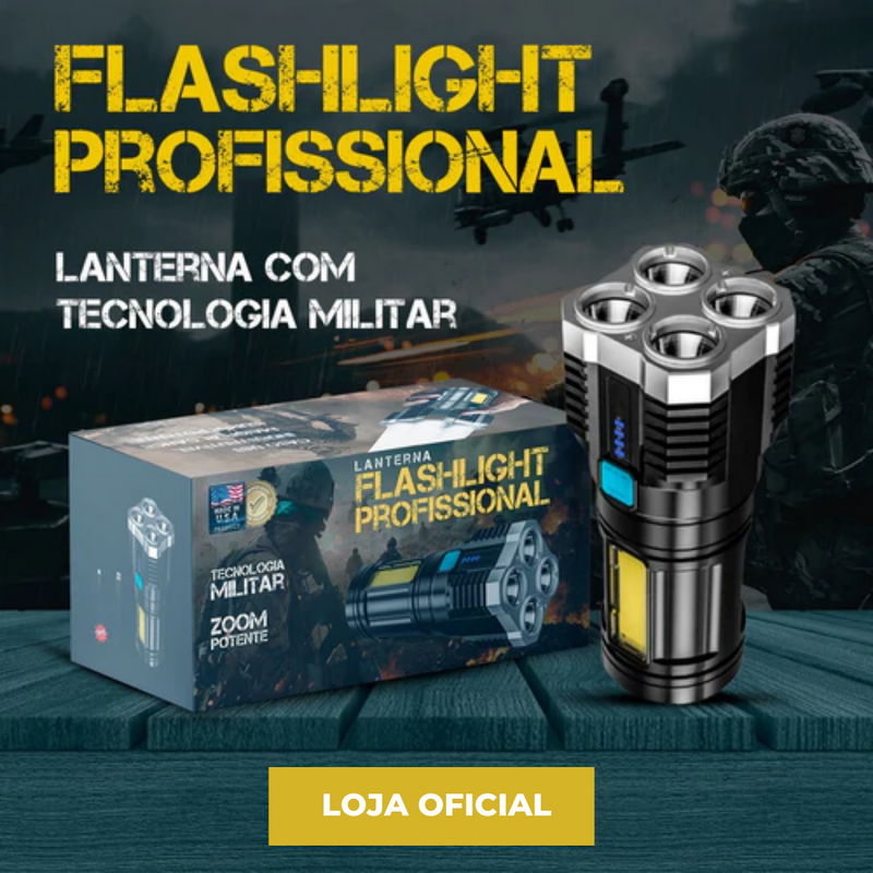 LightPower - Lanterna Profissional com Tecnologia Militar